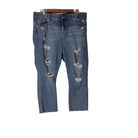 Torrid Crop‎ Bombshell Skinny Premium Stretch Jeans Size 16 - Picture 2 of 6